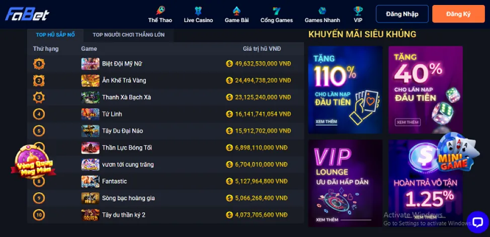 Luật chơi các game phổ biến king98 link mới